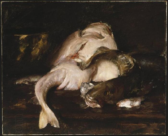 William Merritt Chase Still Life Fish China oil painting art